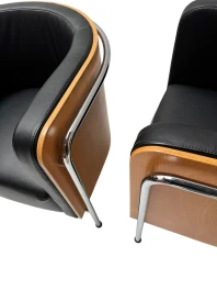 Bauhaus Style S3002 Club Tub Armchairs by Christoph Zschoke for Thonet, 2000s. 2